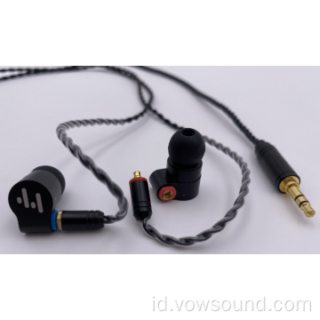 Hi-Res Audio Earbud dengan Daul Drivers